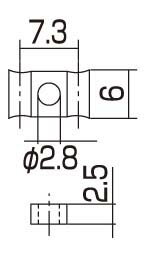 ��SCUD�ۡڥ������ѥ��ȥ�󥰥�ƥ��ʡ���SR-GW25G �������ѡ�������2.5mm���ڡ�����(�������)