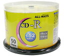 GOOD-J CD-R ALCR52X50PW50枚入りスピンド