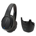 オーディオテクニカ Bluetooth デジタルワイヤレスヘッドホンシステム ハイレゾ対応 ブラック ATH-DWL770 送料無料