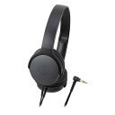 オーディオテクニカ ポータブルヘッドホン ブラック ATH-AR1BK 【送料無料】