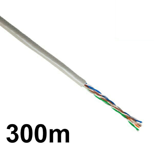 ŷɥݥ4ܡ6/20 LAN֥ 300m ̤ù CAT5e/ȥ졼/ñ 饤ȥ졼 CML-C5E300...