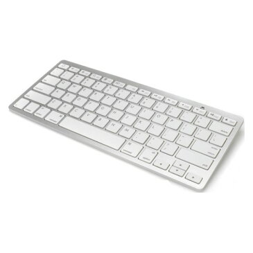 【1月特価】【メール便送料無料】Bluetooth キーボード ワイヤレスキーボード シルバー Libra LBR-BTK1 コンパクト 軽量 無線 キーボード iOS Windows Android iPhone対応