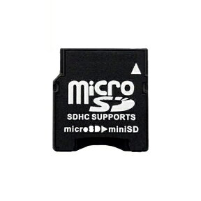 microSD-miniSDカード変換アダプター 2～32GBまで対応 収納ケース付 マイクロSD-ミニSD変換アダプタ 3Aカンパニー MC-MNSD ※microSD別売 メール便送料無料