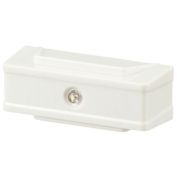 振動LEDセンサーライト 8lm 電池式 ホワイト OHM 06-4121 NIT-BV1D 屋内用 防犯ライト セキュリティライト 【送料無料】