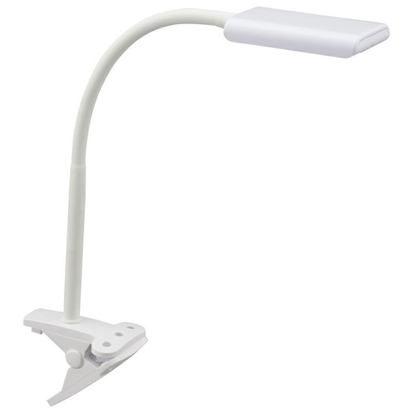 LEDクリップライト 昼白色 400lm ホワイト OHM 06-0896 LTC-LC16-WN LED クリップライト デスクライト テーブルライト 【送料無料】