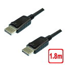 3AJpj[ DisplayPortP[u 1.8m 4K 60Hz Ver.1.2 6.8mm fBXvC|[g DPP[u fBXvCP[u PCC-DPC18 [֑