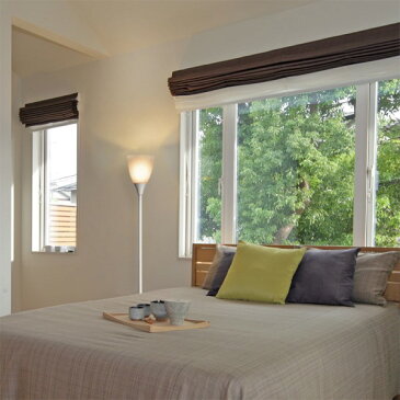 エントリー&楽天カードポイント15倍!(5%還元含)【送料無料】フロアスタンド 1灯 E26 ホワイト LED対応フロアライト OHM 06-1639 TF-YN10CW-W ※電球別売り