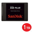 TfBXN SSDvX 1TB 2.5C`S SATAڑ ^SSD SDSSDA-1T00-G27 SATA3 6Gb/s SSD PLUS SanDisk COe[ 