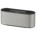 \ポイント5倍/ Bluetooth ワイヤレスステレオスピーカー シルバー ポータブルスピーカー AudioComm OHM 03-2194 ASP-W720N iPhone スマホ タブレット対応 コンパクトスピーカー 【送料無料】(2)