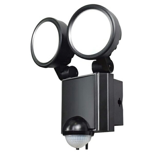 ELPA 屋外用LEDセンサーライト AC電源 8WLED 2灯 ESL-SS802AC 防雨 防犯 人感センサー セキュリティ エルパ 【送料無料】