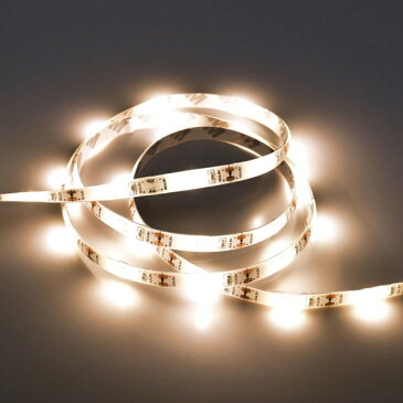 期間限定ポイント5倍！8/23まで【メール便送料無料】ELPA LEDテープライト 乾電池式 1.5m 白色 ELT-BT150W 間接照明 装飾 DIY 工作用 LEDライト エルパ