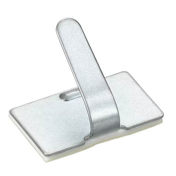 ヤザワ ケーブルホルダー 大 シルバー 10個入 FCB6 ケーブル まとめる 結束バンド 結束クリップ 【メール便送料無料】