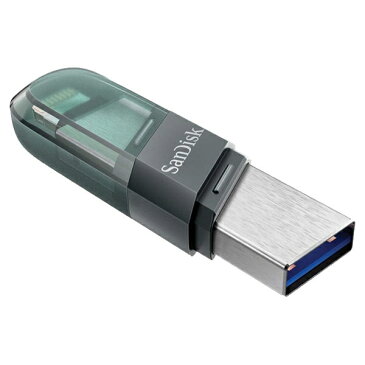 【送料無料】サンディスク　ライトニングコネクタ USBメモリ　256GB　iXpand Flash Drive Flip　SDIX90N-256G-GN6NE　MFI認証 iPhone用USBメモリ 写真 動画 バックアップ SanDisk 海外リテール