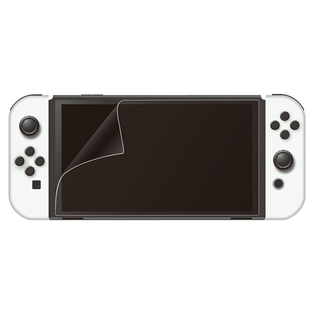 Newニンテンドースイッチ用（有機ELモデル） 画面フィルム 極 コロンバスサークル CC-NSOKF-CL New Nintendo Switch用周辺機器 【メール便送料無料】