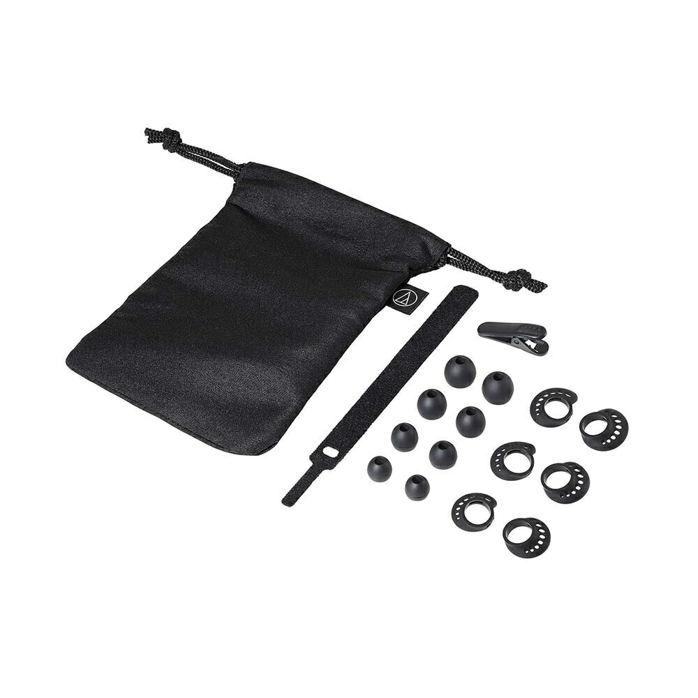 オーディオテクニカ インナーイヤーヘッドセット ケーブル長2m ブラック ATH-202COMBK 【送料無料】