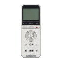 \ポイント5倍/ デジタルICレコーダー 4GB シルバー 録音機 ボイスレコーダー OHM 03-1908 ICR-U134N 【メール便送料無料】