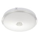 \楽天カードポイント8倍!8/5/ OHM LED薄形ミニシーリングライトセンサー付 40形 430lm 昼光色 06-3955 LE-Y5DK-WSR 【送料...