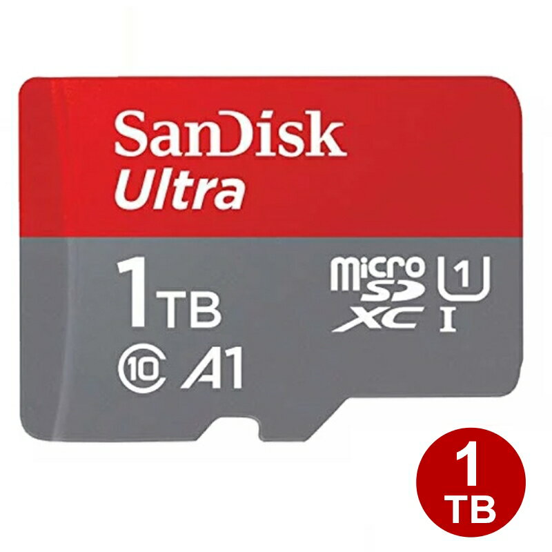 _|Cg5{^TfBXN microSDXCJ[h 1TB Ultra class10 UHS-1 A1 150MB/s microSDJ[h SanDisk COe[ SDSQUAC-1T00-GN6MN yz