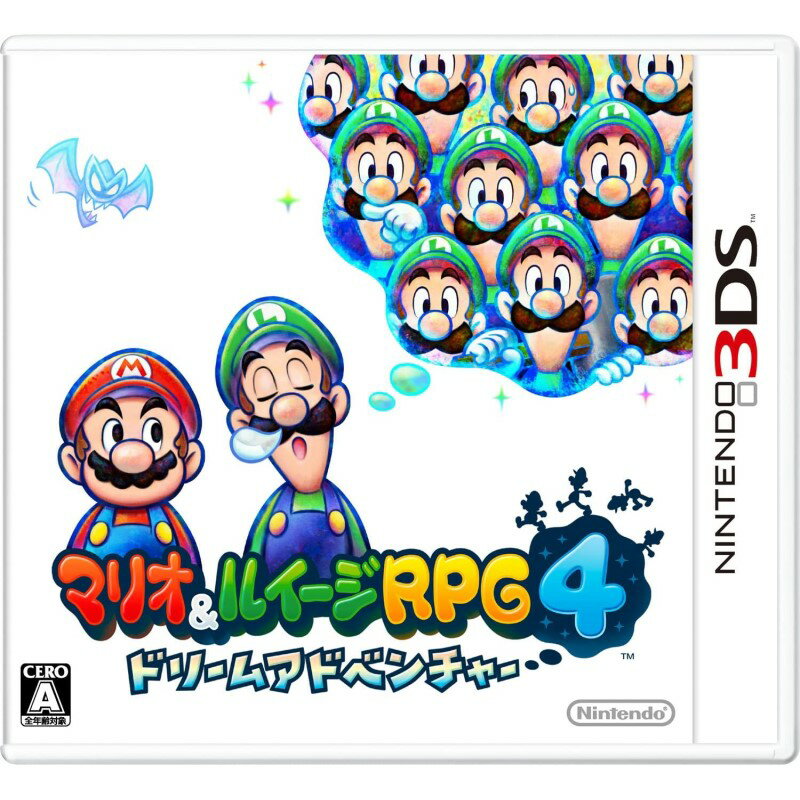 【新品】 ニンテンドー 3DS マリオ＆ルイージRPG4 ドリームアドベンチャー 【メール便送料無料】