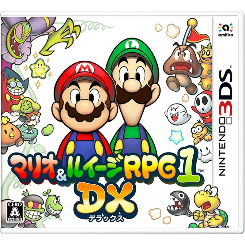 \ポイント5倍/ 【新品】 ニンテンドー3DS マリオ&ルイージRPG1 DX 【メール便送料無料】