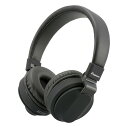 OHM Bluetooth ワイヤレスヘッドホン ブラック 大口径40mm 03-2886 HP-W310N-K 【送料無料】