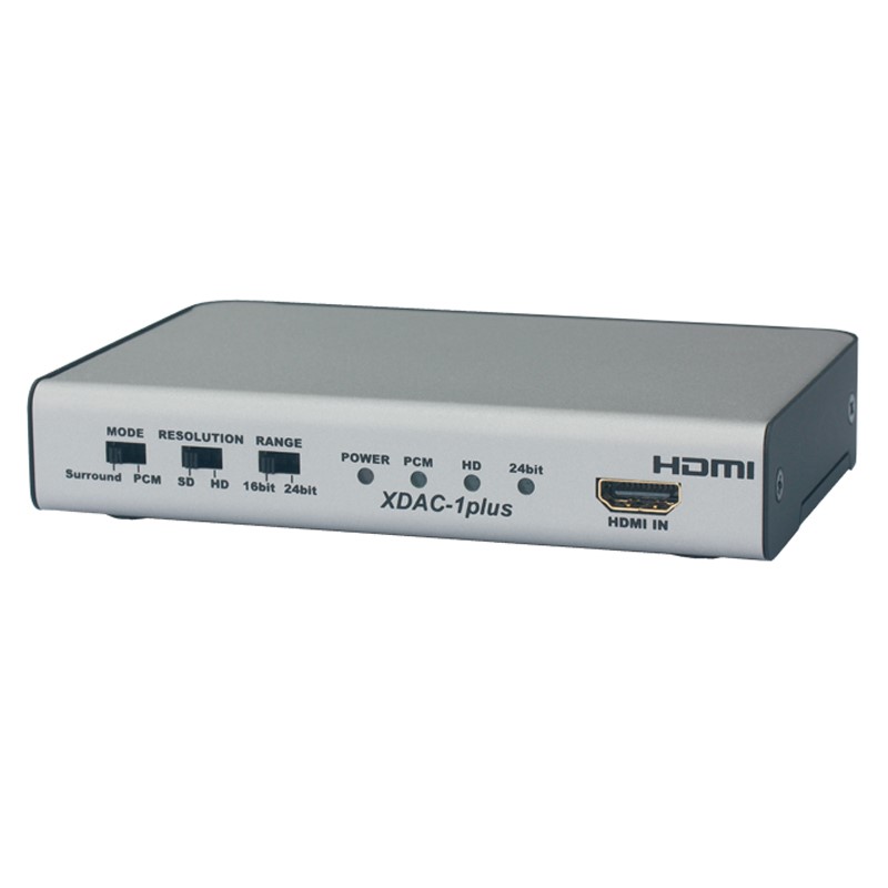 電波新聞社 4K対応 HDMIオーディオスプリッター HDMI to 光デジタル 同軸デジタル LINEアウト変換機 オーディコンバーター マイコンソフト XDAC-1plus 送料無料