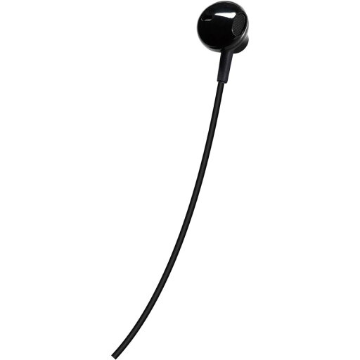 ハンズフリーイヤホン コード長1.25m ブラック 防水 IPX5 かわいい おしゃれ 有線イヤホン Reiz アクセス AH-S78BK 【メール便送料無料】