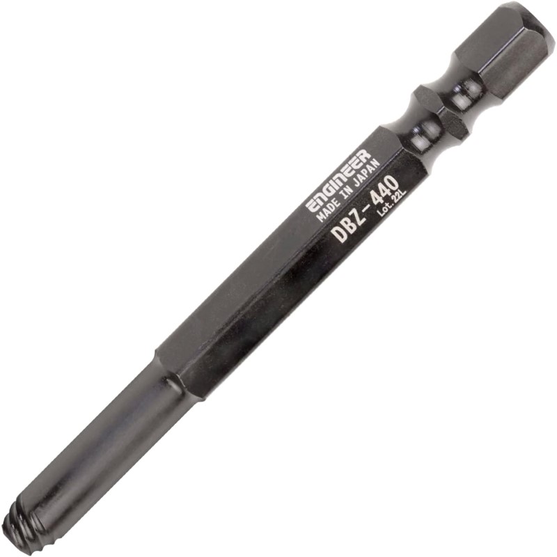 エンジニア ネジザウルスモグラ ミドル 潰れたネジはずし用 ビット 六角穴対辺4mm対応 DBZ-440 【メー..
