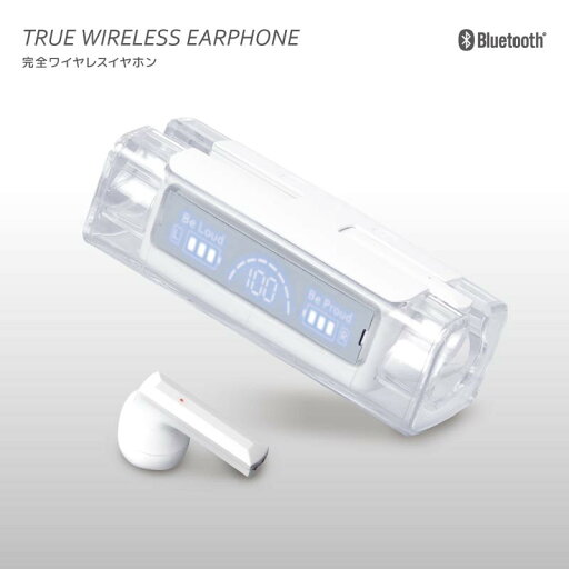Ric Bluetooth ワイヤレスイヤホン クリアケース付 ホワイト BT0031WH かわいい おしゃれ イヤホン プレゼント ギフト 【送料無料】 【最強翌日配送】 Ric Bluetooth ワイヤレスイヤホン クリアケース付 ホワイト BT0031WH かわいい おしゃれ イヤホン プレゼント ギフト 【送料無料】 【最強翌日配送】