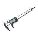 デジタルノギス 小型 100mm 150mm対応 ミニノギス プラスチック製 日本メーカー製 高精度測定工具 Libra LBR-DC1 【メール便送料無料】