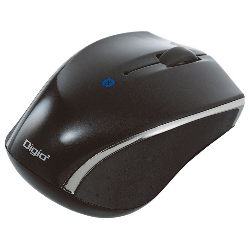 ナカバヤシ 小型 BlueLEDマウス Bluetooth 3ボタン ワイヤレスマウス ブラック MUS-BKT99NBK 【送料無料】(2)