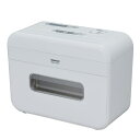 ナカバヤシ パーソナルシュレッダー デスクトップ ライトグレー マイクロカット 容量4L NSE-DTM01LG 【送料無料】