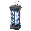 電撃殺虫器 電源スイッチ付き 10W×2 08-0117 OHM OBK-GH120 【送料無料】