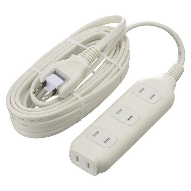 樂天商城 - コード付タップ 4個口 5m コンセント 電源タップ OAタップ 00-1679 OHMHS-T45W22 【送料無料】
