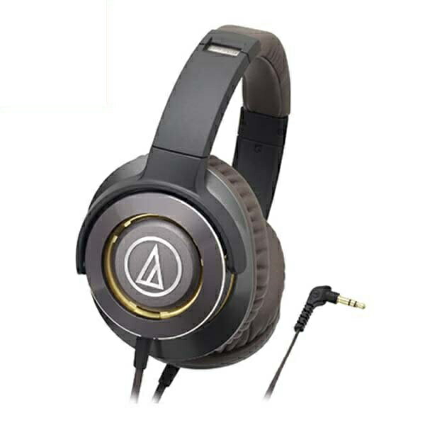 オーディオテクニカ SOLID BASS ポータブルヘッドホン ガンメタリック ATH-WS770GM 【送料無料】