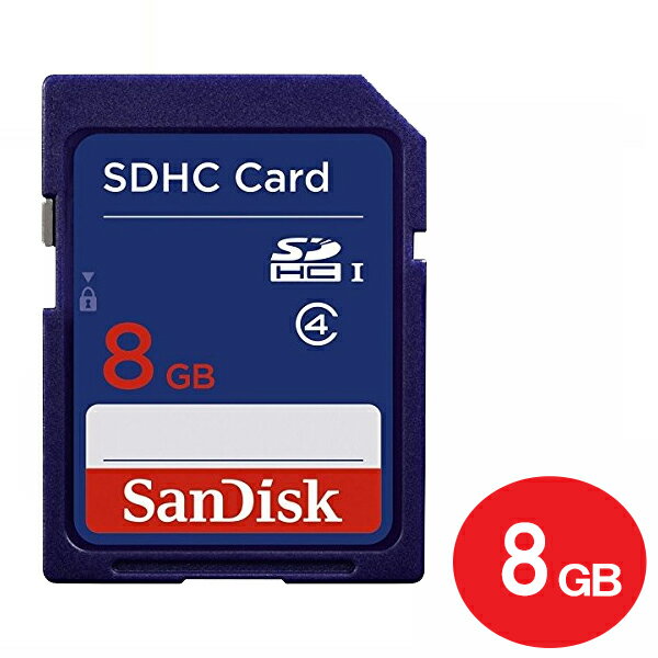 ＼ポイント5倍／サンディスク SDHCカード 8GB Class4 SDSDB-008G-B35 S ...