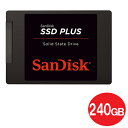 サンディスク SSDプラス 240GB 2.5インチ SATA接続 内蔵型SSD SDSSDA-240G-G26 SATA3 6Gb/s SSD PLUS SanDisk 海外リテール メール便送料無料 その1