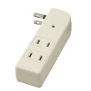 ヤザワ 雷ガード付サイドタップ 3個口 ホワイト 耐トラ付OAタップ Y02SK300WH 【メール便送料無料】