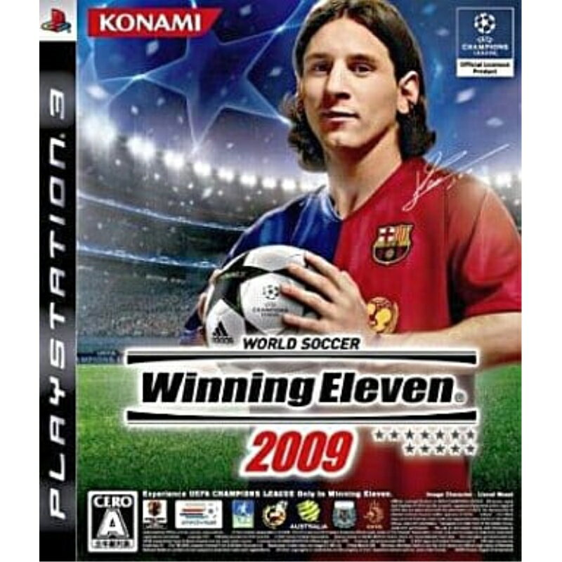 【中古】PS3 ワールドサッカー ウイニングイレブン 2009 ケース・取説付 【メール便送料無料】