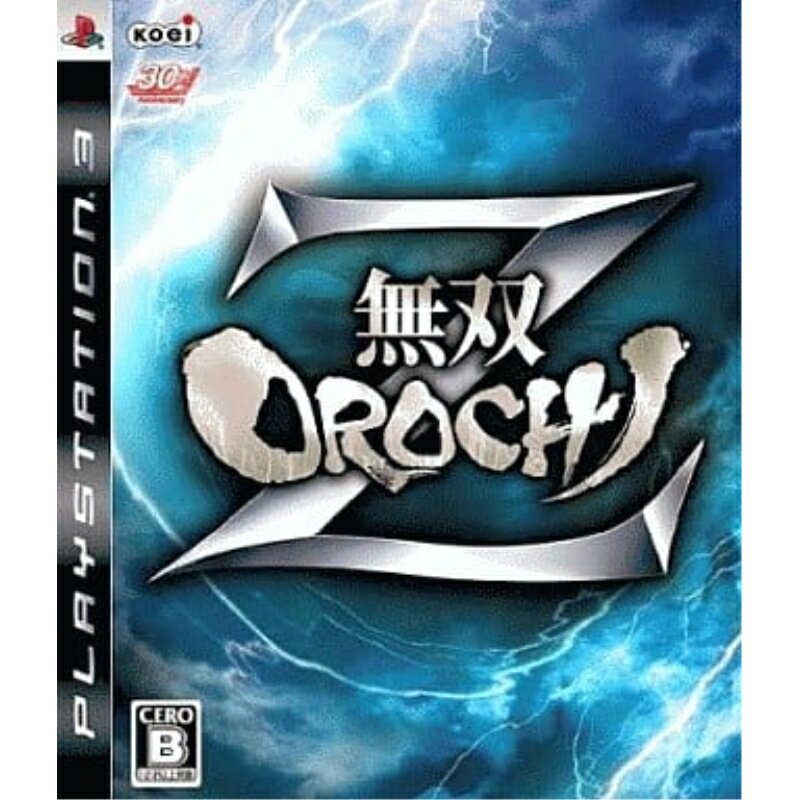 ＼ポイント5倍／【中古】PS3 無双OROCHI Z ケース・取説付 メール便送料無料