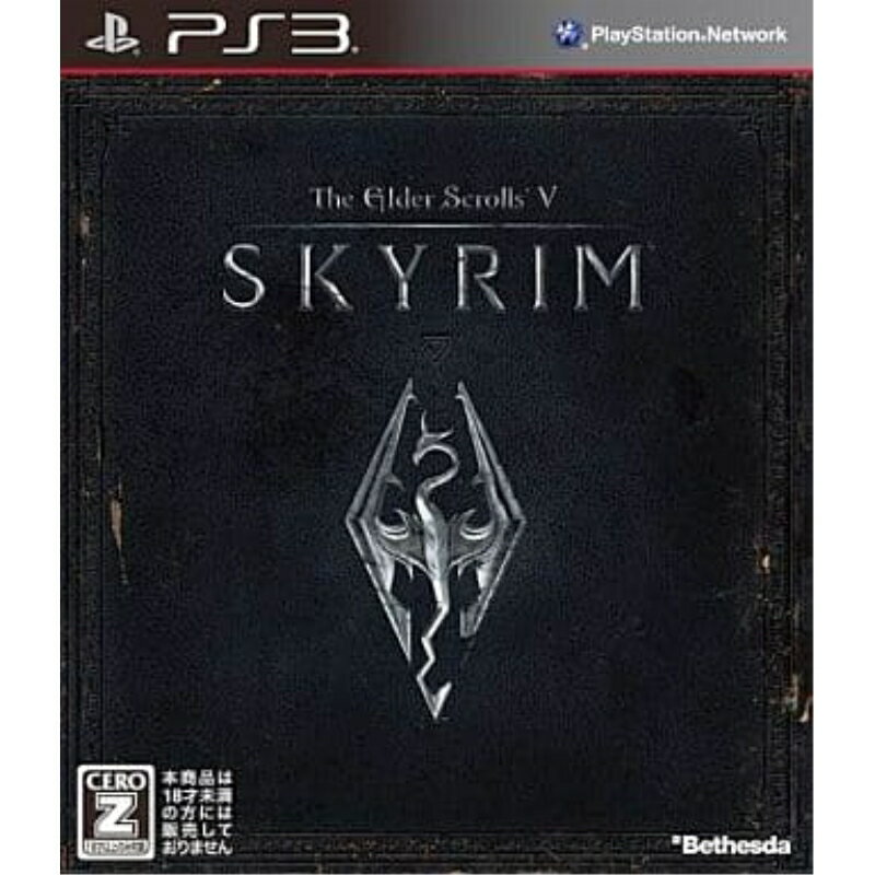 【中古】PS3 The Elder Scrolls V: Skyrim/スカイリム ケース・取説付 メール便送料無料