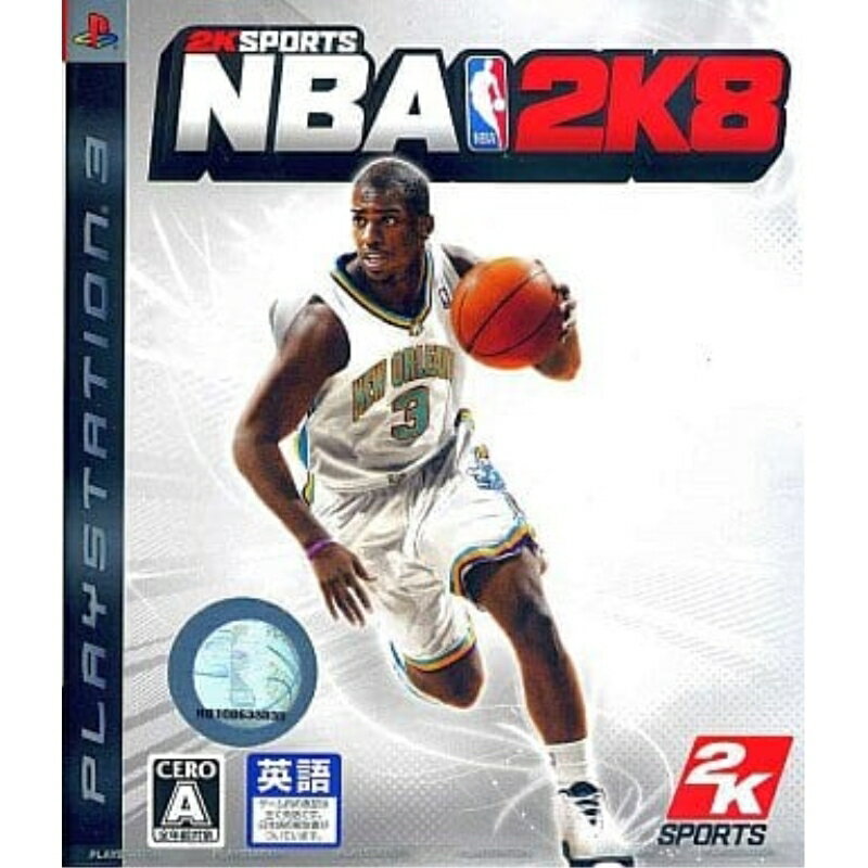 ＼楽天カードポイント8倍！5/15／【中古】PS3 NBA 2K8 ケース・取説付 メール便送料無料