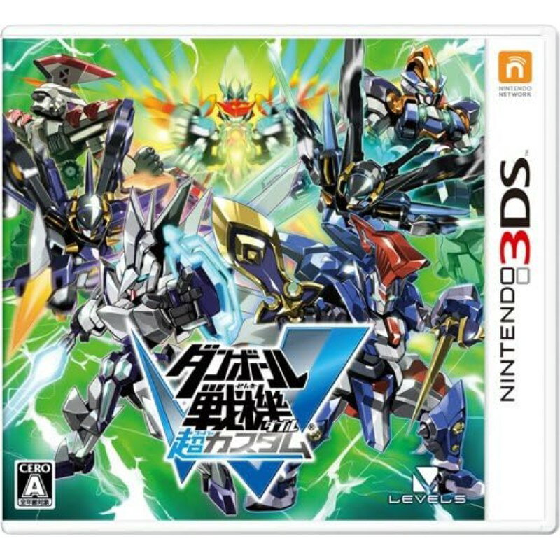 【中古】 ニンテンドー3DS ダンボール戦機W 超カスタム ケース付 【メール便送料無料】