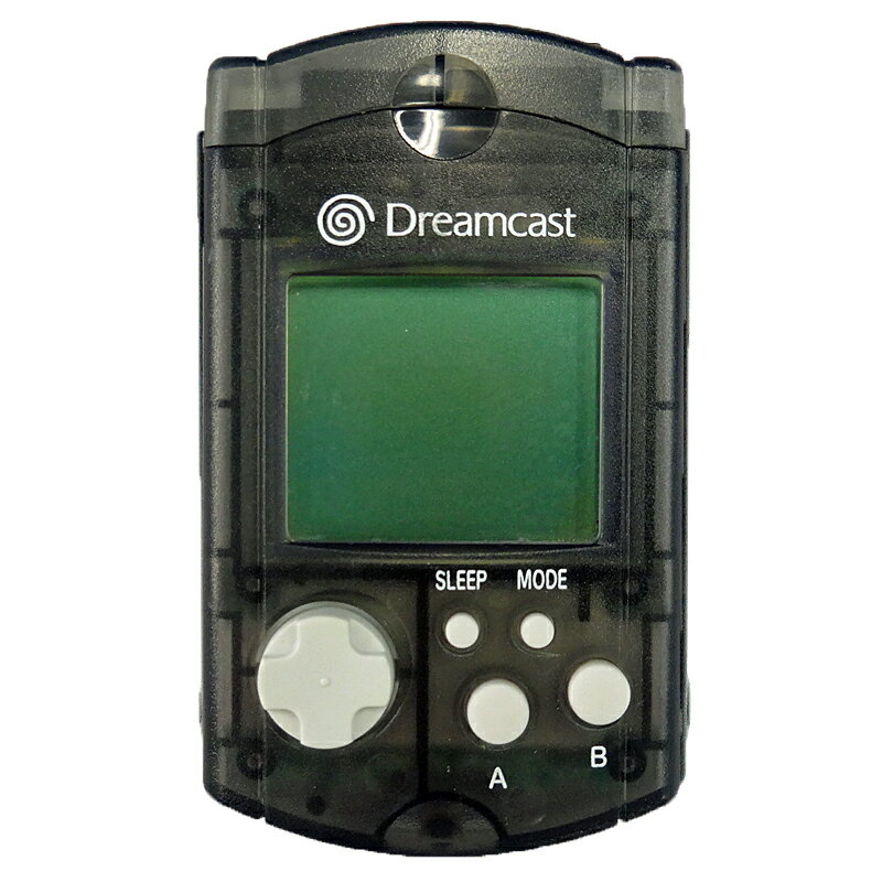 【中古】 DC ビジュアルメモリー スモーク ボタン電池付 箱・説明書 ドリームキャスト専用メモリ SEGA/セガ純正品 HKT-7000 【メール便送料無料】