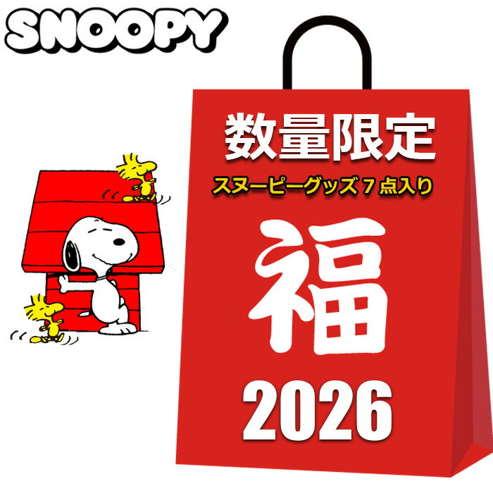スヌーピー 福袋 グッズ ハズレ無し 2025 2026 必ず7点入って スヌーピーグッズ バッグ 雑貨 小物 その他グッズ レディース キッズ 女の子 女性 まとめ売り PEANUTS SNOOPY 雑貨 夏 冬 クリスマスプレゼント 粗品 プレゼント交換 余興 イベント オススメ お買得 得