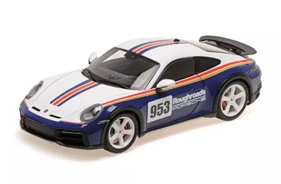 【お取り寄せ】110062075 ミニチャンプス 1/18 ポルシェ 911 ダカール 2022 ラフロード(3)