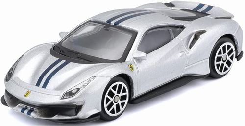 トミカプレゼンツ ブラーゴ レース＆プレイシリーズ 3インチ フェラーリ 488 ピスタ