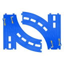 プラレール 複線ターンアウトレール(L・R各1セット入) R-28
