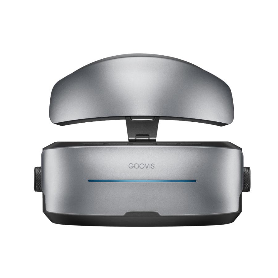 ME・BetterのGOOVIS G3 Max 標準セット(G3本体＋専用ケース) HMD ヘッドマウントディスプレイ プライベートシアター ゴーグル ヘッドセット 目が疲れない AMAZON プライム WOWOW スカパー Netflix Hulu dTV GYAO! Youtube ゴルフ 野球 漫画 映画 PS5ゲーム機 スマホンTYPEC接続可｜アングル2