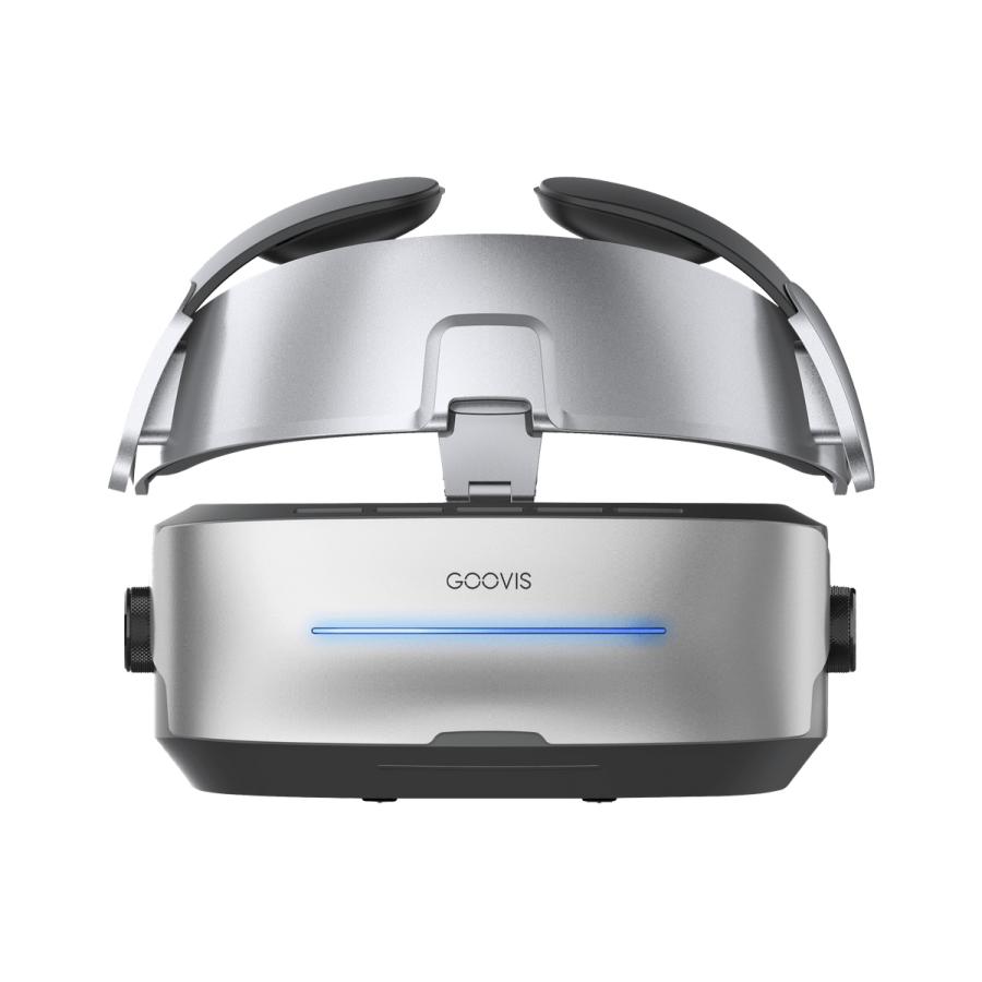 ME・BetterのGOOVIS G3 Max 標準セット(G3本体＋専用ケース) HMD ヘッドマウントディスプレイ プライベートシアター ゴーグル ヘッドセット 目が疲れない AMAZON プライム WOWOW スカパー Netflix Hulu dTV GYAO! Youtube ゴルフ 野球 漫画 映画 PS5ゲーム機 スマホンTYPEC接続可｜アングル3